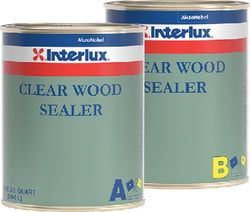 Picture of Interlux Paint YVA328QT Clear Wood Sealer Curing Agent