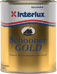 Picture of Interlux Paint YVA500/PT Schooner Gold Premium Marine Varnish Pint