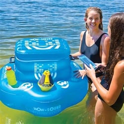 Picture of Wow Sports 192030 Floating Cooler 30 Quart with Speaker Holder