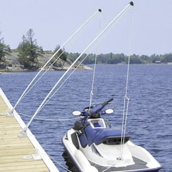 Picture of Dock Edge DE3100F Howell Mooring Whips 2-Pack Fiberglass Boat Dock Whips