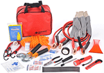 Picture of Performance Tool W1555 Deluxe Roadside Emergency Assistance Kit with Jumper Cables