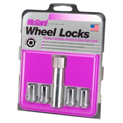 McGard 25257 Tuner Style Cone Seat Wheel Locks Chrome M12x1.5 — image 3