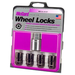 Picture of McGard 24038 Cone Seat Exposed Style Wheel Locks-Black