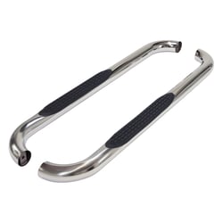 Picture of TrailFX A0061S 3 Inch Round Nerf Bars for Chevy Silverado Regular Cab