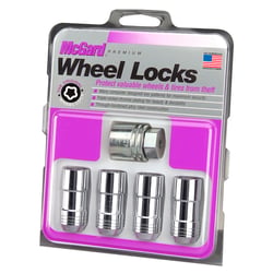 McGard 24205 Cone Seat Wheel Locks Chrome 13/16" Hex M14x2.0 Set of 4 — image 2