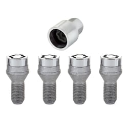 Picture of McGard 27216 Cone Seat Chrome Wheel Lock Bolts