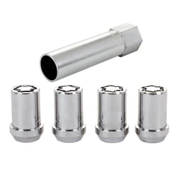 Picture of McGard 25257 Tuner Style Cone Seat Wheel Locks Chrome M12x1.5