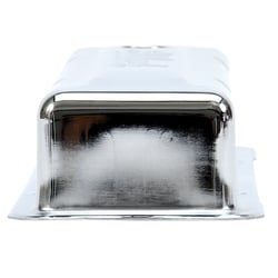 Edelbrock 4449 Signature Series Valve Covers Chrome Low Profile Small Block Chevy 262-400 — image 5