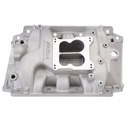 Edelbrock 2146 Performer Intake Manifold Buick 400-455 V8 Non-EGR Satin — image 2