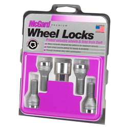 Picture of McGard 27226 Cone Seat Wheel Lock Bolts Chrome M14x1.25 17mm Hex