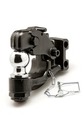 Picture of Husky Towing 33114 Pintle Hook Combo with 2-5/16" Ball 13000 lb GTW One-Mount Black