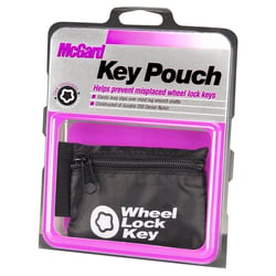 McGard 70007 Wheel Lock Key Storage Pouch Black Nylon — image 2
