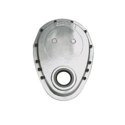 Picture of Edelbrock 4240 Polished Aluminum Timing Cover for Small Block Chevy