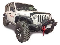Picture of TrailFX JL05FF Front Steel Tube Fenders with LED Lights for Jeep Wrangler JL