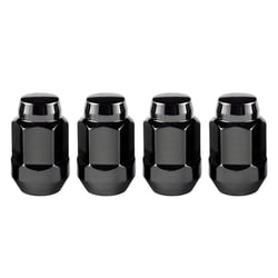 McGard 64015 Bulge Cone Seat Lug Nuts M12x1.5 Black 3/4" Hex — image 2