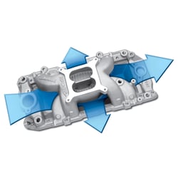 Edelbrock 7561 RPM Air-Gap Intake Manifold for Big Block Chevy 396-502 — image 2