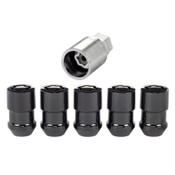 McGard 24548 Wheel Lock Set 1/2-20 Thread Black Cone Seat 5 Locks — image 3
