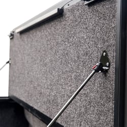 Picture of TrailFX TFX1712 Premium Hard Folding Tonneau Cover for 2019 GMC Sierra 1500 5.7ft Bed