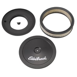 Edelbrock 1203 Pro-Flo 10" Round Air Cleaner Assembly with 2" Element — image 2