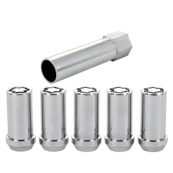 McGard 25540 Tuner Style Cone Seat Wheel Locks Chrome 5-Piece Set — image 3
