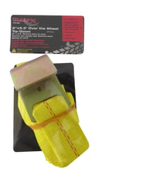 Picture of TrailFX A92021Y Over The Wheel Tie Down Strap 5.5 Ft Yellow 2000 Lb Capacity