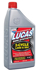Lucas Oil 10467 Semi-Synthetic 2-Cycle Land and Sea Oil - 1 Quart — image 2