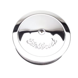Picture of Edelbrock 1221 Pro-Flo 14" Chrome Round Air Cleaner 3" Element Deep Flange