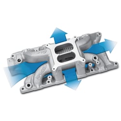 Picture of Edelbrock 7521 RPM Air-Gap Intake Manifold Small Block Ford 302 331 347