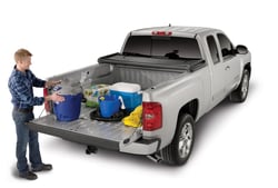 Picture of TrailFX TFX5003 Soft Tri-Fold Tonneau Cover Non-Lockable Vinyl