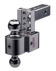 Picture of Fastway 47-00-3400 Flash Silent Tow Ball Mount 4 Inch Drop 2 Inch Shank Chrome Balls