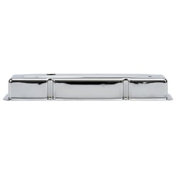 Edelbrock 4449 Signature Series Valve Covers Chrome Low Profile Small Block Chevy 262-400 — image 6