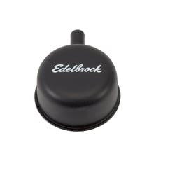 Picture of Edelbrock 4413 Signature Series Crankcase Breather Cap with 90° Vent Nipple