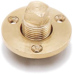 Picture of SeaSense 50032272 Garboard Drain Plug Brass 1/2 NPT
