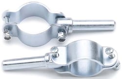 Picture of SeaSense 50091162 Clamp-On Oarlocks Zinc-Plated Steel No-Drill Pair