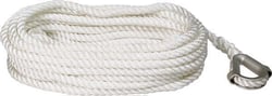 Picture of SeaSense 50013030 Twisted Nylon Anchor Line 1/2" x 100' White