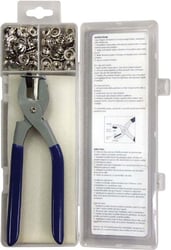Picture of SeaSense 50048258 Canvas Fastener Snap Kit 73-Piece Marine Hardware Repair Kit