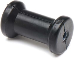 Picture of SeaSense 50080872 Spool Roller 5 Inch 5/8 Inch Shaft Black Rubber