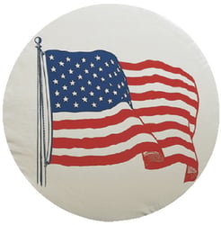 Picture of Adco Products 1782 US Flag Spare Tire Cover 32-1/4 Inch Diameter Vinyl