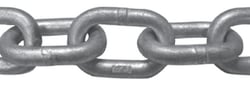 Picture of HWH 10312731 G43 High Test Mooring Chain 5/8" x 150' Long Link Hot Dip Galvanized