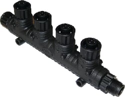 Picture of Simrad 000-12612-001 NMEA 2000 4-Way Micro-C Joiner