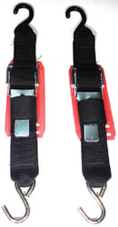 Picture of Precisioncut, Inc 2PB2VP 2" x 2' Paddle Buckle Transom Tie Down with Vinyl Pad