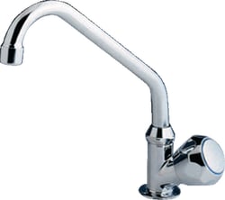 Picture of Scandvik 10169P Standard Cold Water Tap with Double Bend Swivel Spout