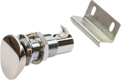 Picture of Sea-Dog Line 2254001 Push Button Cabinet Latch Oval Stainless Steel