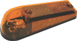 Picture of Anderson Manufacturing M116A Amber Clearance Side Marker Light with Reflex