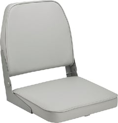 Picture of Attwood Marine 98395GY Low Back Fold Down Fishing Seat Gray