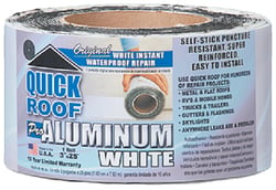 Picture of Co-Fair WQR625 Quick Roof Repair Tape 6 Inch x 25 Feet White