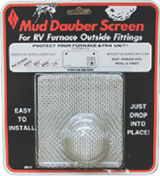 Picture of JCJ M-500 Mud Dauber Screen for RV Furnace Hydroflame 8500 Series