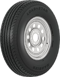 Picture of Loadstar Tires 32013 ST185/80R13 Radial Trailer Tire & Wheel Assembly 5-Lug Silver Modular