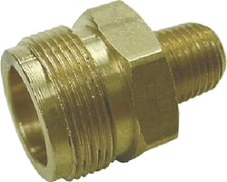Picture of Marshall Excelsior ME417 Propane Adapter Fitting 1in-20 Male Thread x 1/4in MPT