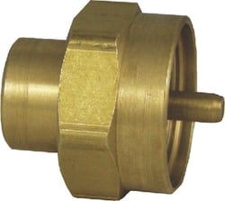 Picture of Marshall Excelsior ME485 Disposable LP Cylinder Adapter 1"-20 Female x 1/4" FNPT